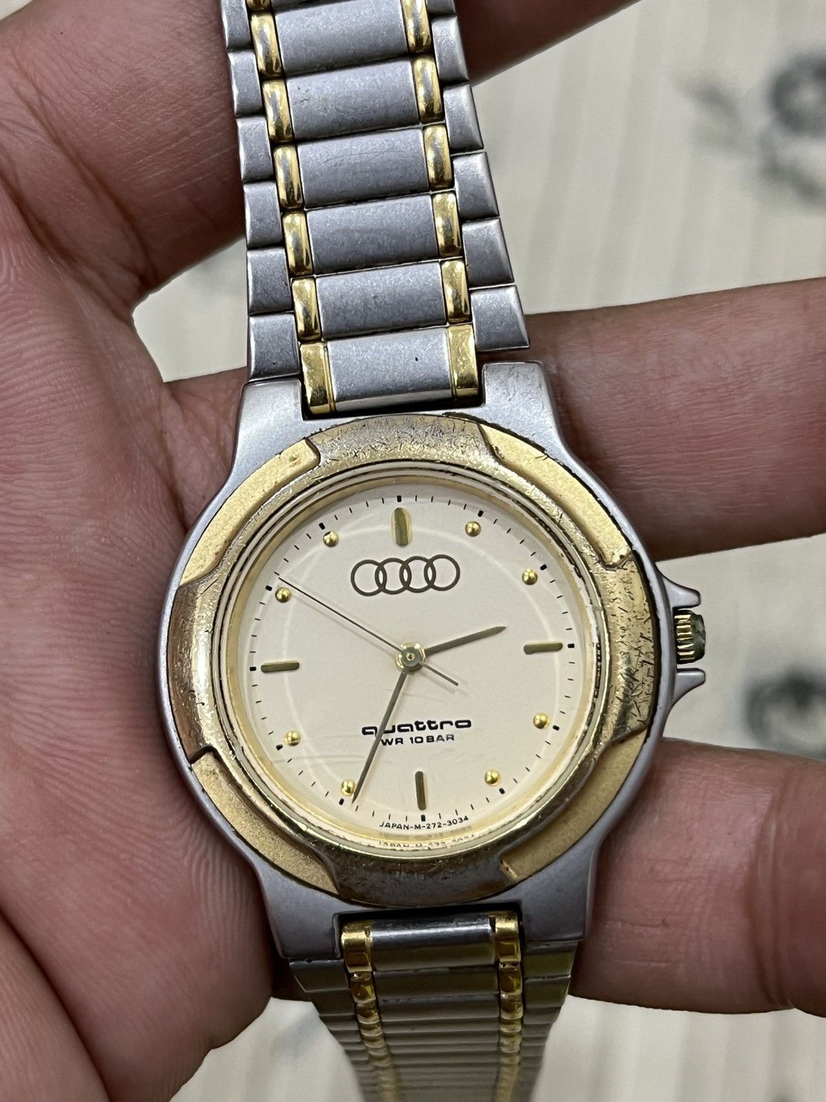 Audi 💣🔥 RARE VINTAGE AUDI QUATTRO QUARTZ WATCH Size ONE SIZE - 8 Thumbnail