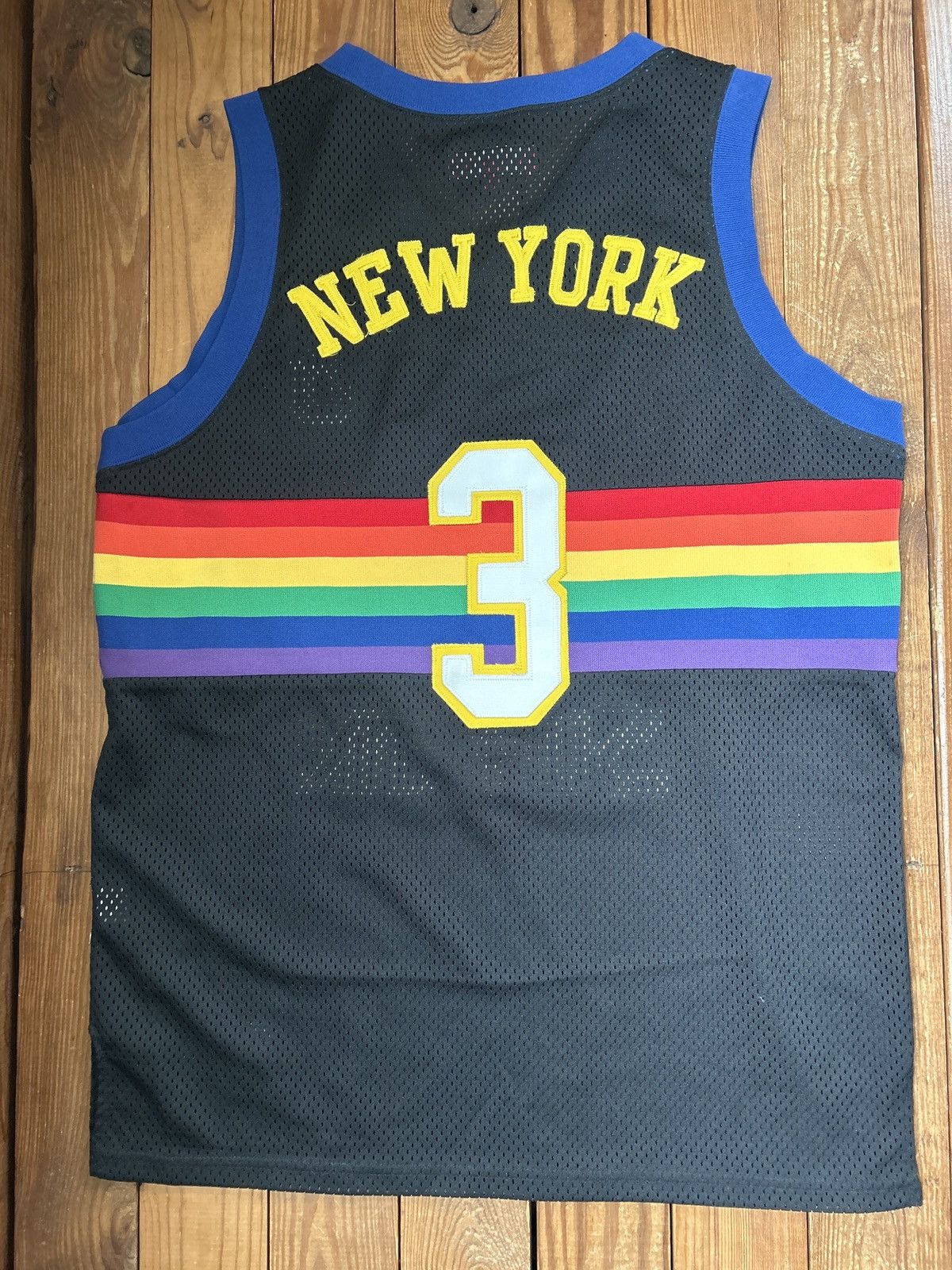 Supreme × Vintage Supreme Nuggets Black New York Skyline Jersey 2003 Size US M / EU 48-50 / 2 - 4 Thumbnail