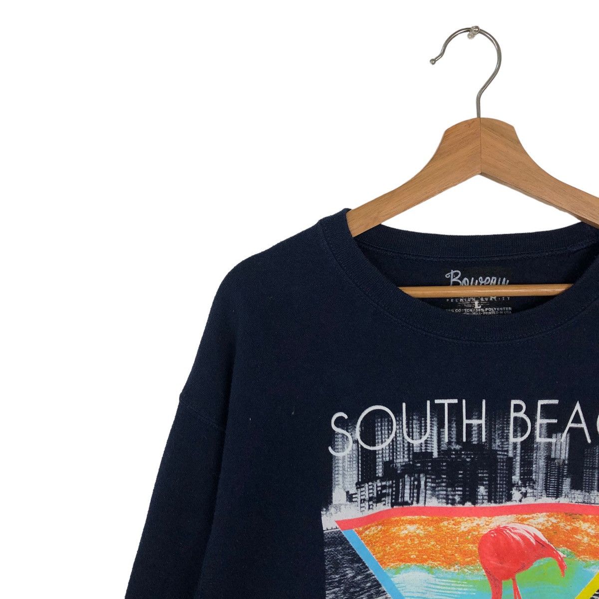 Vintage VINTAGE SWEATSHIRT CREWNECK BIG LOGO SOUTH BEACH STREETWEAR Size US L / EU 52-54 / 3 - 6 Thumbnail