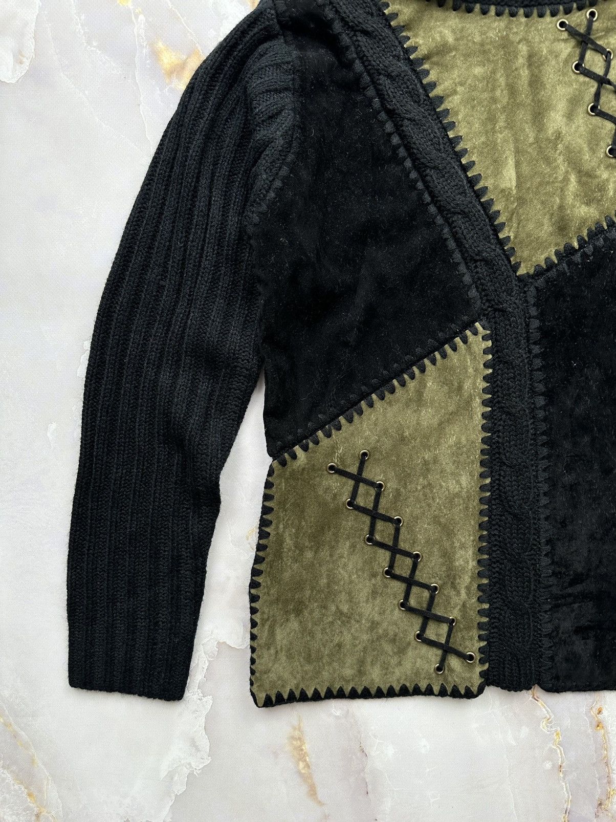 Japanese Brand Vintage Knit Sweater Y2K Size S / US 4 / IT 40 - 5 Thumbnail