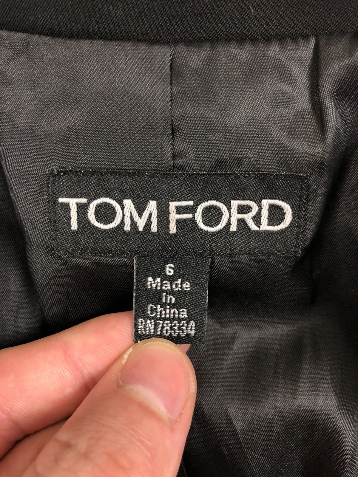 Tom Ford Tom ford black blazer jacket Size S / US 4 / IT 40 - 4 Thumbnail