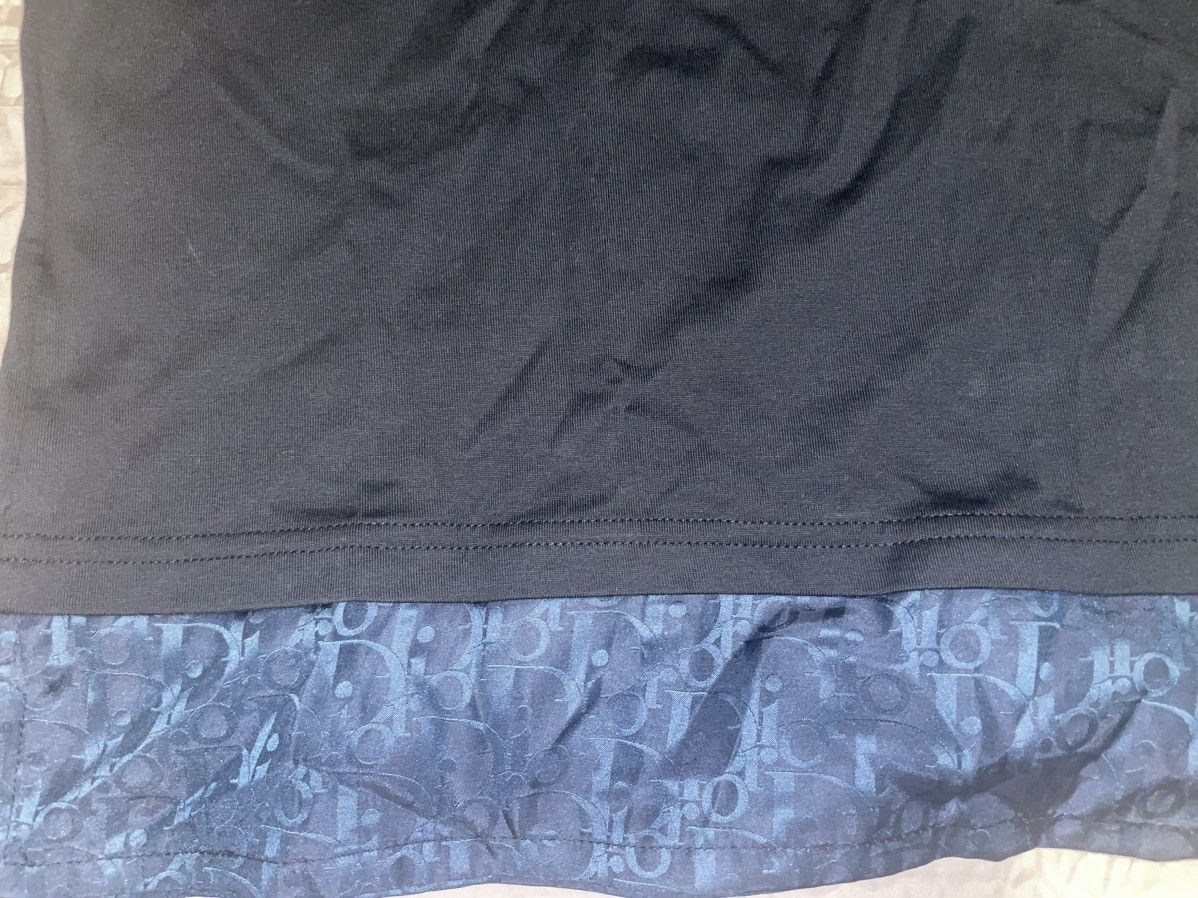 Dior Dior Homme Oblique Jacquard Layered T-Shirt Size US XL / EU 56 / 4 - 10 Thumbnail