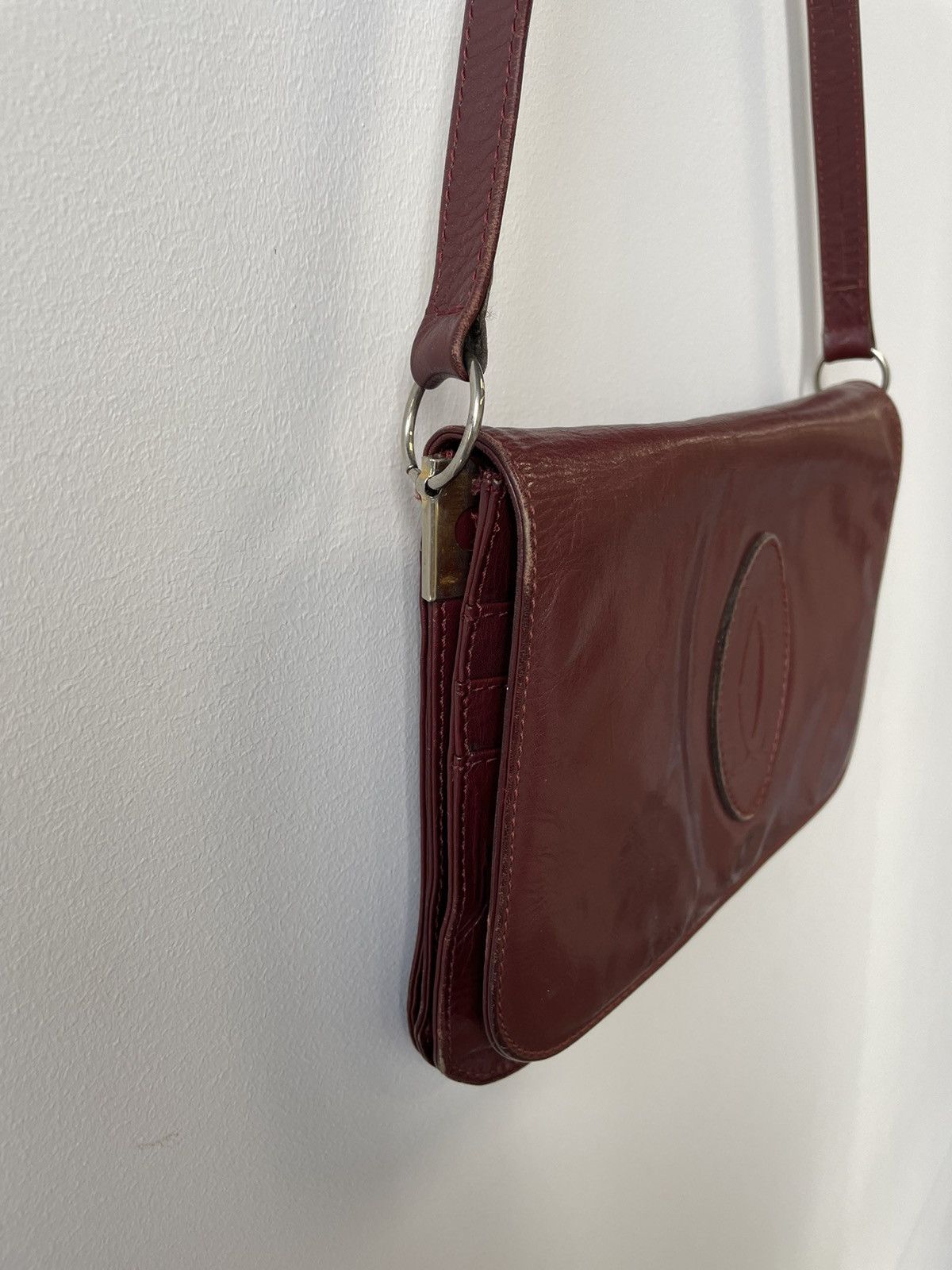 Cartier Cartier 80s Leather Bag 2952AC Size ONE SIZE - 4 Thumbnail