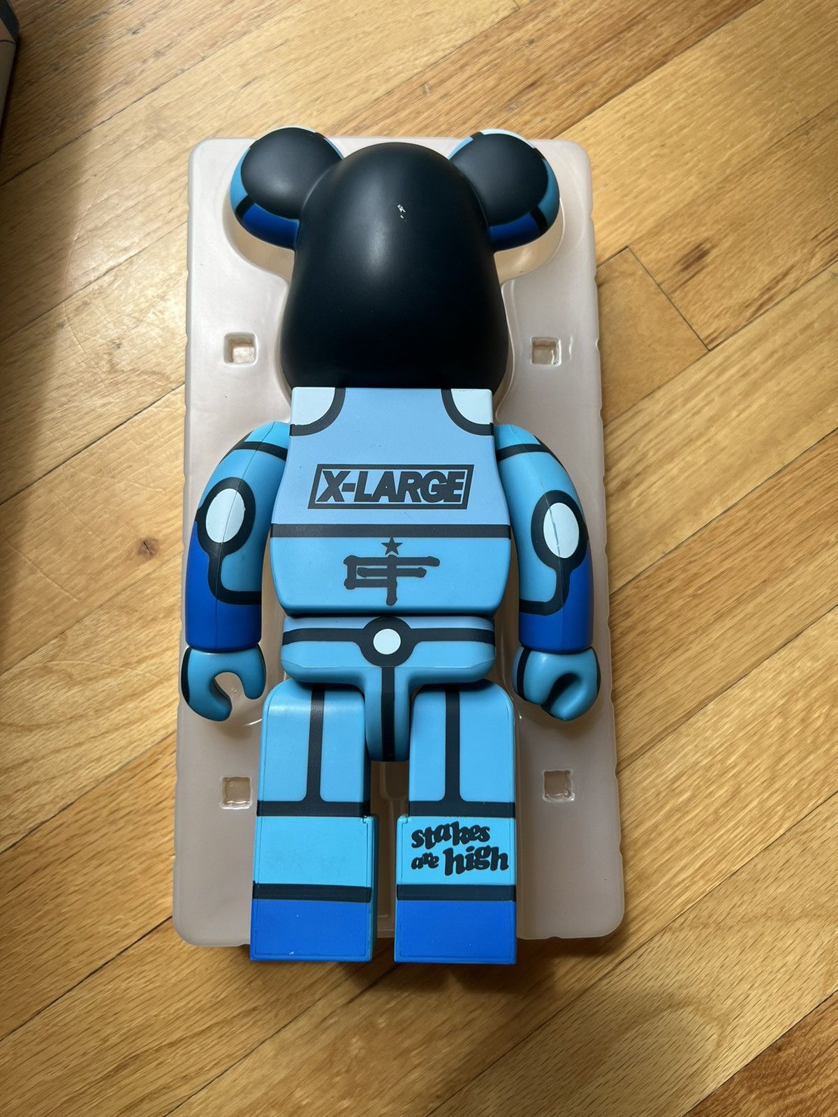 BE@RBRICK - BE＠BRICK XLARGE DAVID FLORES 400％ BE@RBRICK 400% XLARGE DAVID FLORES Purple MEDICOM TOY