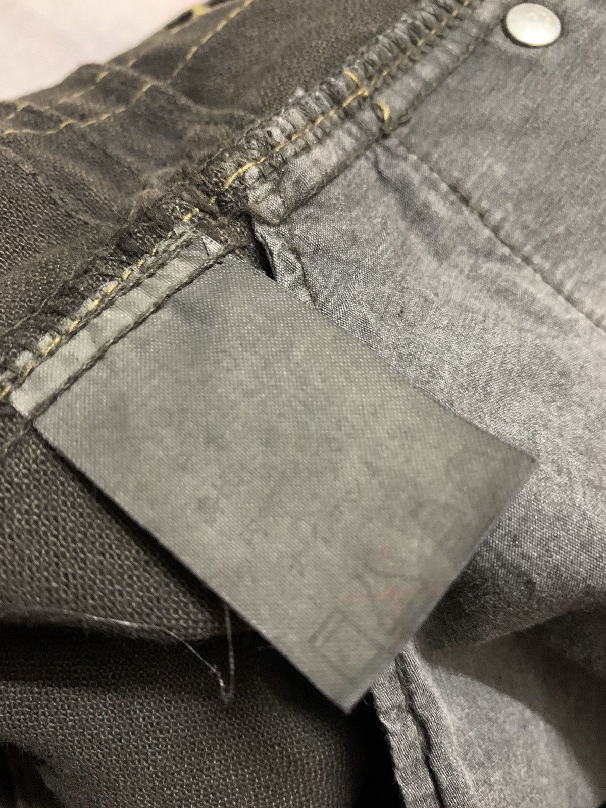 Double Waist Japanese Brand ROCKETS Front Pocket Denim