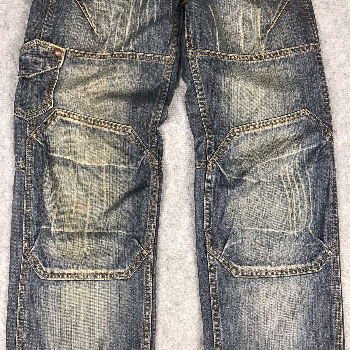 JNCO × Japanese Brand × Vintage BAGGY DENIM POMELO JAPANESE JEANS PANTS Size US 28 / EU 44 - 3 Thumbnail