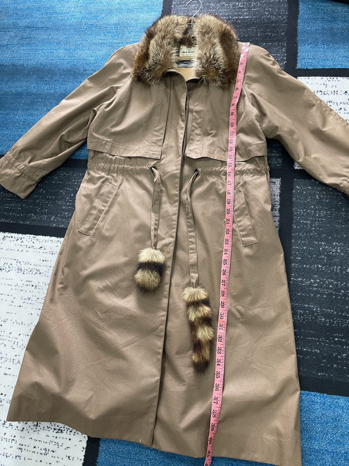 Japanese Brand × Max Mara VINTAGE MAX MARA FAUX FUR COLLAR OVER JACKET Size L / US 10 / IT 46 - 19 Thumbnail