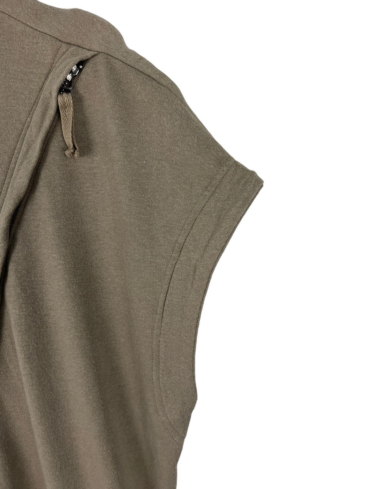 Chalayan Zipper Sleeveless Over Shirt