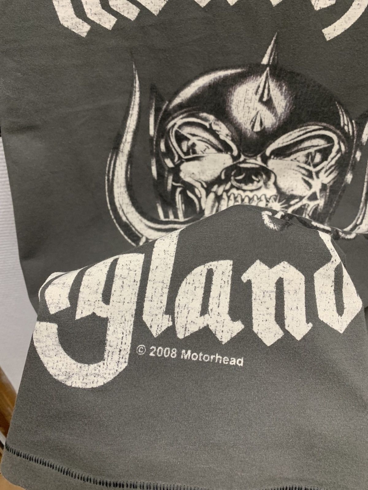 Band Tees Motorhead England vintage band rock tee t-shirt 2009 England Size US XL / EU 56 / 4 - 5 Thumbnail