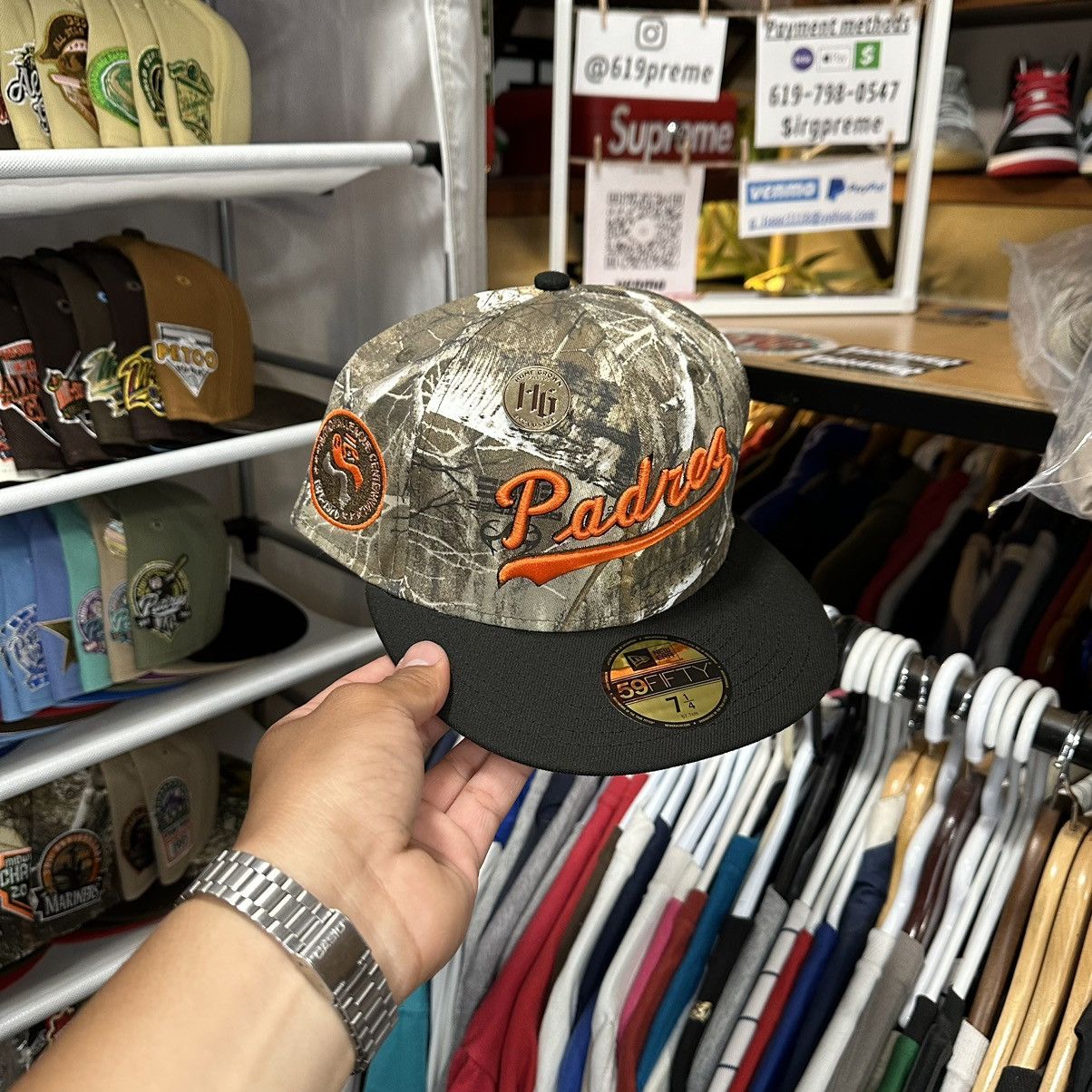 Hat Club × Lids × New Era San Diego Padres new era exclusive fitteds Size ONE SIZE - 1 Thumbnail