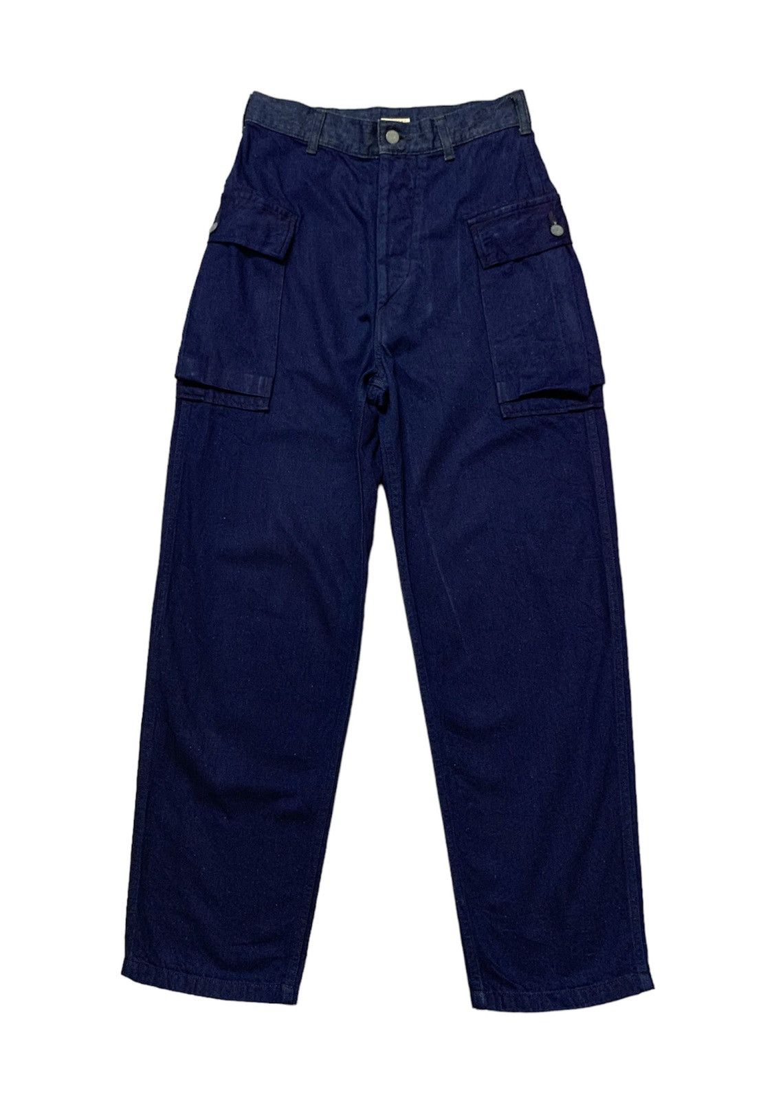 Kapital Rare Kapital x IDG Denim Cargo Pants 13 Stars Button Size US 29 - 1 Thumbnail
