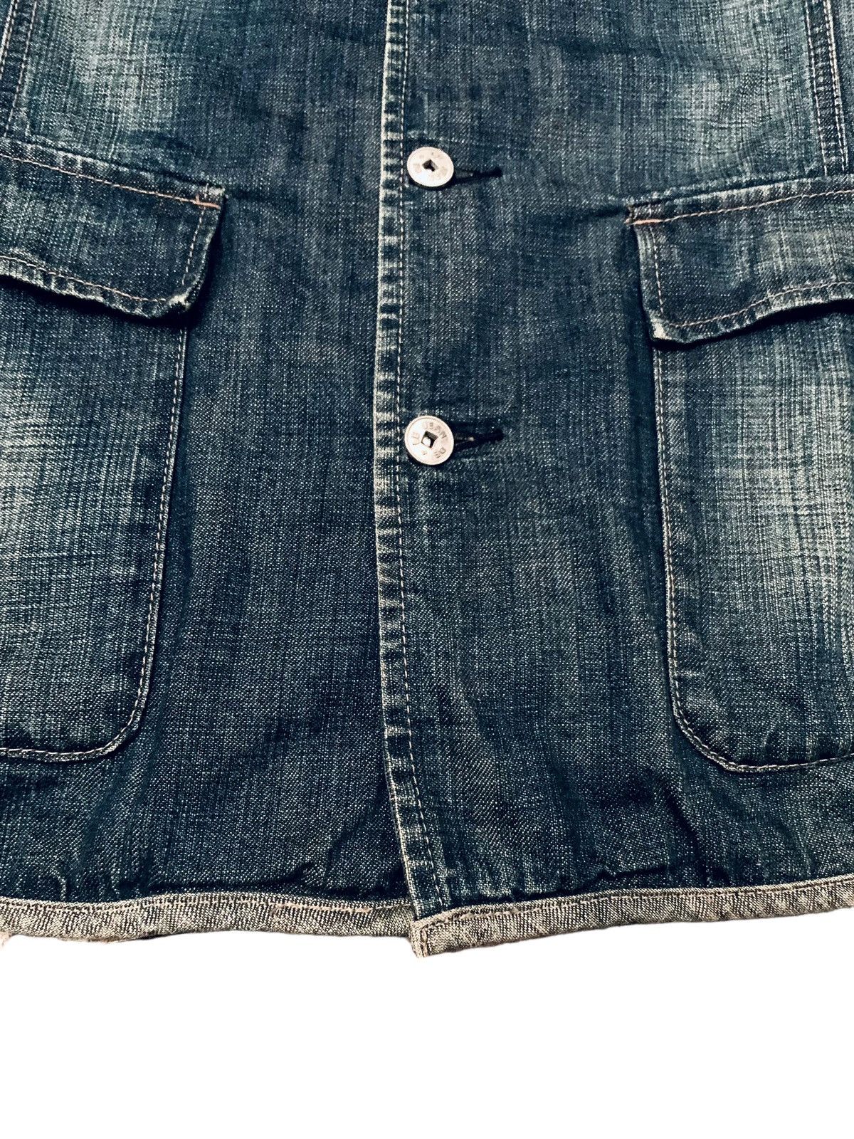 Marithe + Francois Girbaud Vintage Marithe Francois Girbaud Denim Chore Jacket 1990s Size US M / EU 48-50 / 2 - 5 Thumbnail