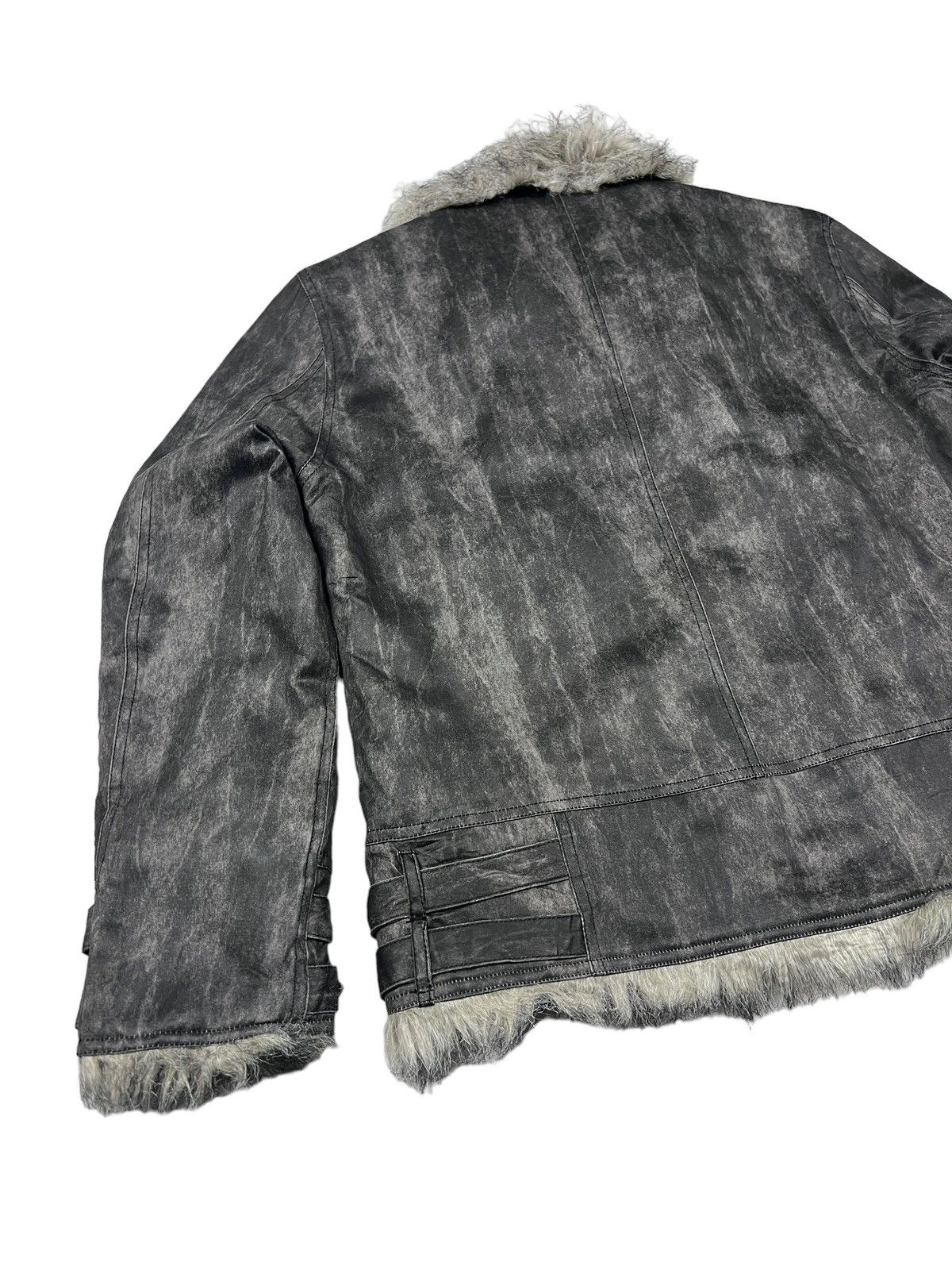 BERNINGS SHO Bernings Sho Faux Fur Shearling Bondage Jacket Size US M / EU 48-50 / 2 - 11 Thumbnail