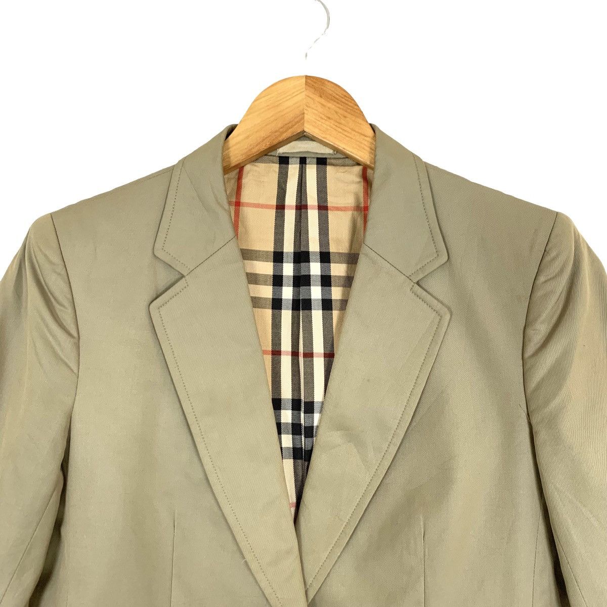Burberry Vintage Burberry White Tags Nova Check Blazer Jacket Size US S / EU 44-46 / 1 - 2 Thumbnail