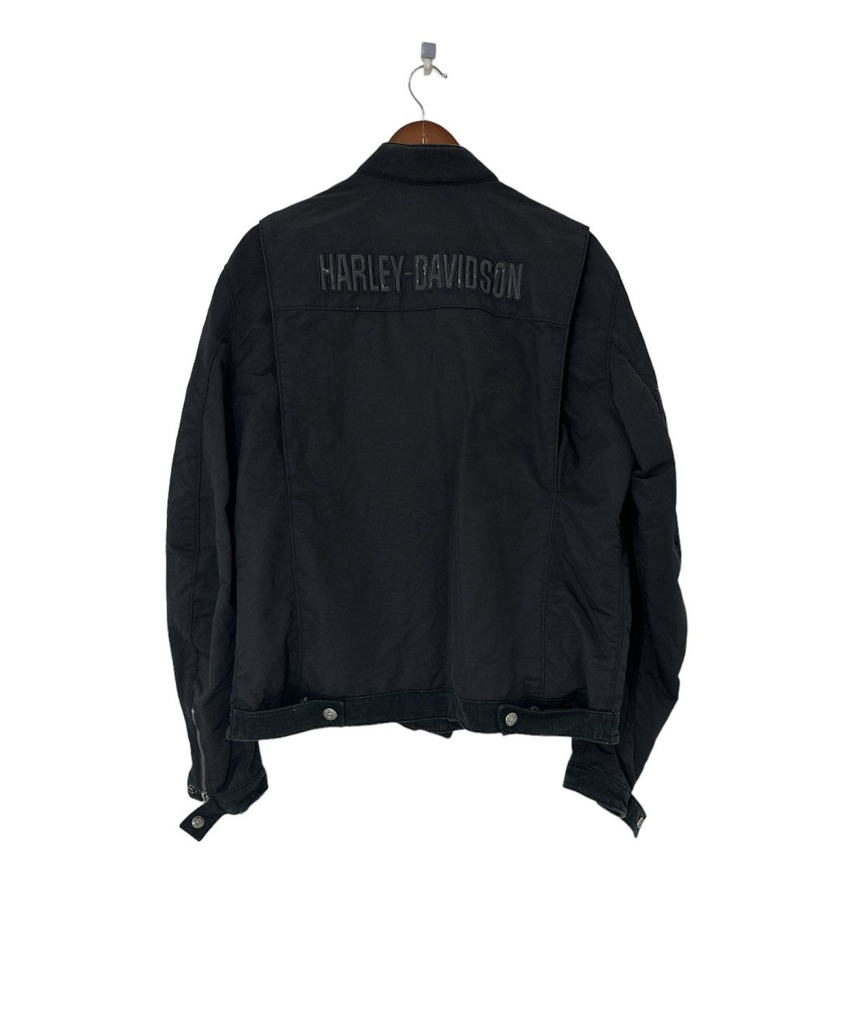 Harley Davidson Vintage Harley Davidson Riders MOTO Jacket 4 Pocket Design Size US L / EU 52-54 / 3 - 2 Thumbnail
