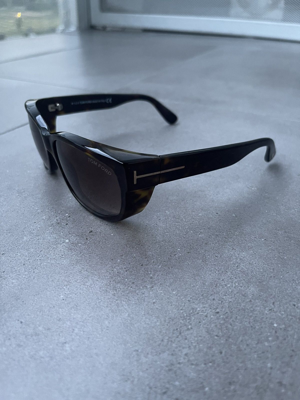 Tom Ford !DS! Tom Ford Carson TF441 52K 3D Black Camo Sunglasses Size ONE SIZE - 5 Thumbnail