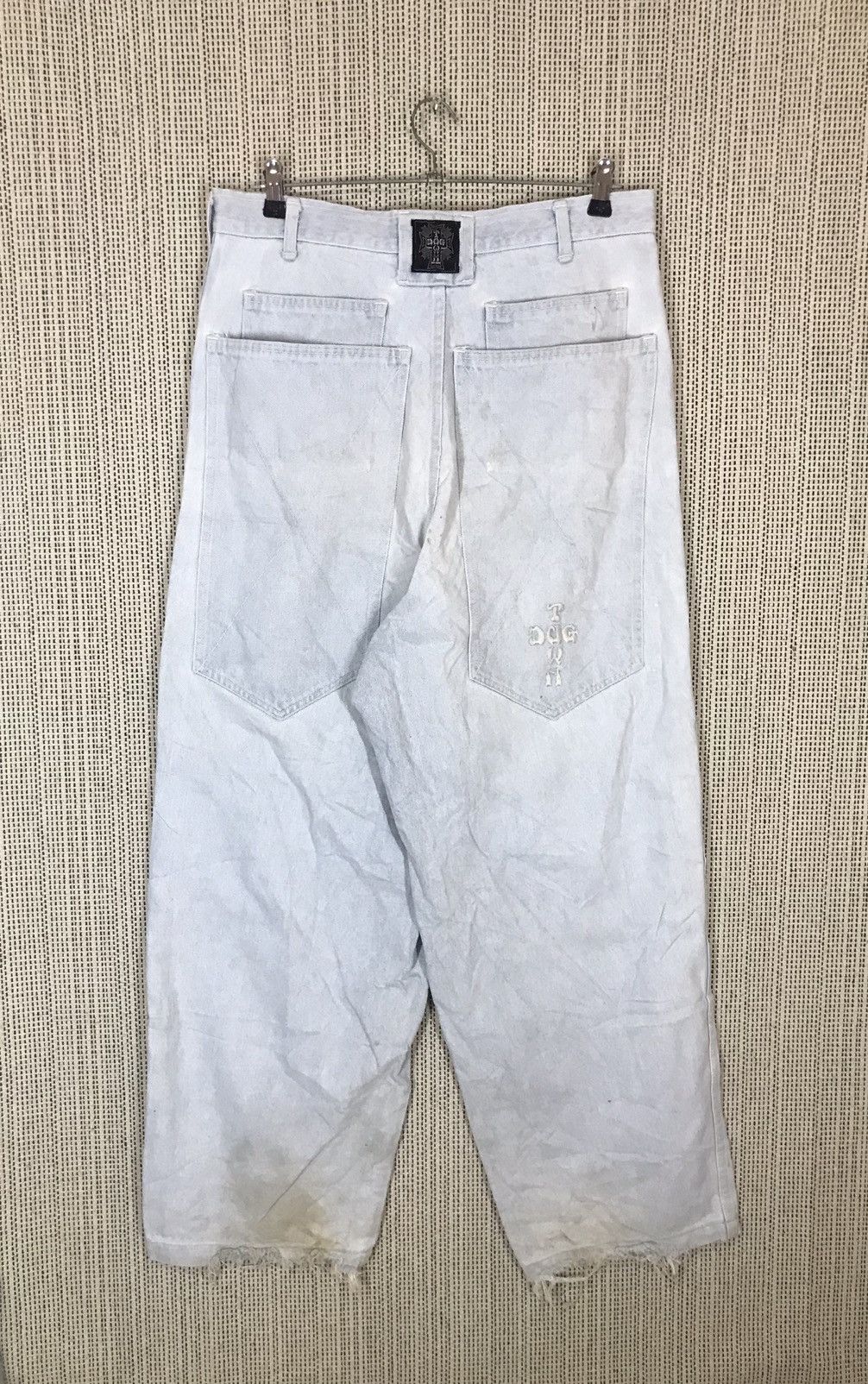Dogtown × Vintage ‼️VINTAGE 90s DOGTOWN BAGGY PANT DISTRESSED HIPHOP STYLE‼️ Size US 32 / EU 48 - 1 Thumbnail