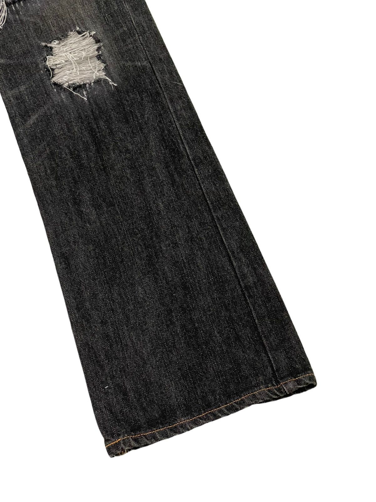 Edwin Flare Jeans Edwin XV Distress Boot Cut 6🟦1 Size US 31 - 4 Thumbnail