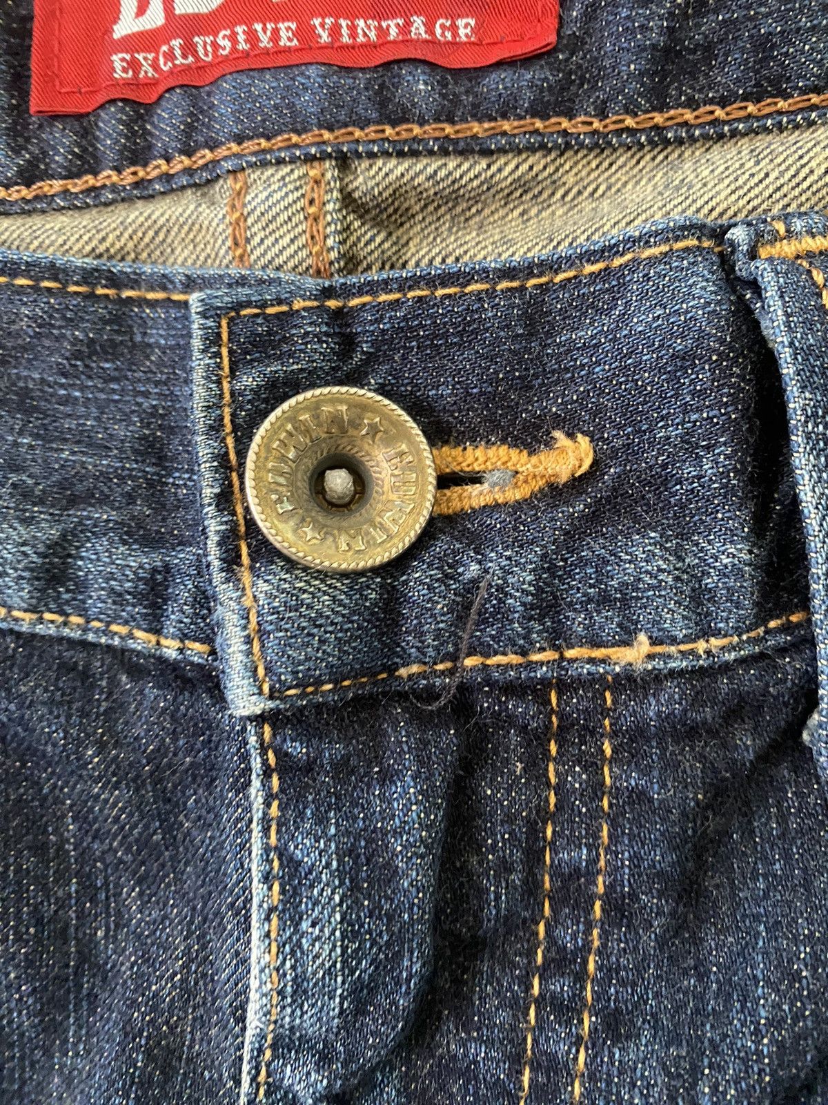 Edwin × Japanese Brand × Vintage Vintage Edwin Exclusive Vintage Distressed Denim 35 Size US 35 - 11 Thumbnail