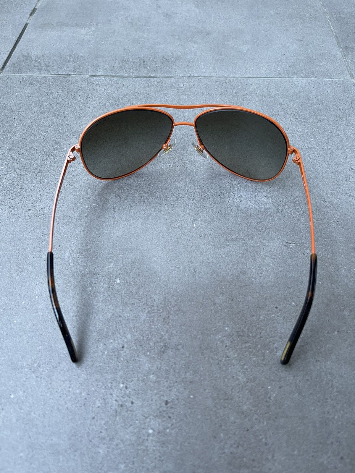 Ralph Lauren Ralph Lauren RA4043 240/13 Orange Aviator Sunglasses Size ONE SIZE - 8 Thumbnail