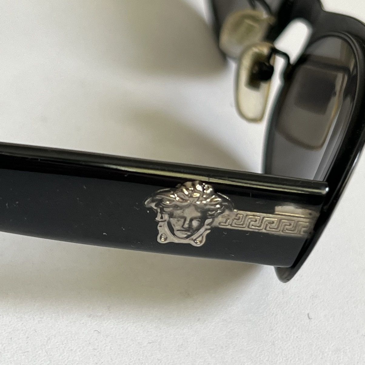 Versace Versace Made in Italy Medusa Street Sunglasses Black Logo Size ONE SIZE - 4 Thumbnail