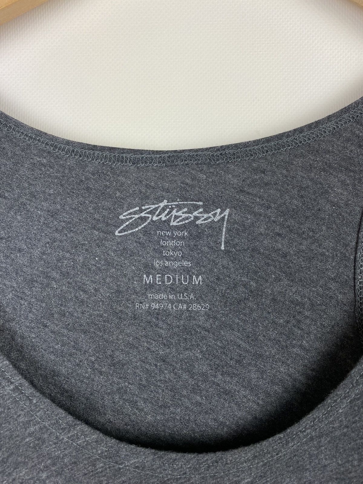 Stussy Stussy men’s big logo sleeveless tank top size M Size US M / EU 48-50 / 2 - 5 Thumbnail