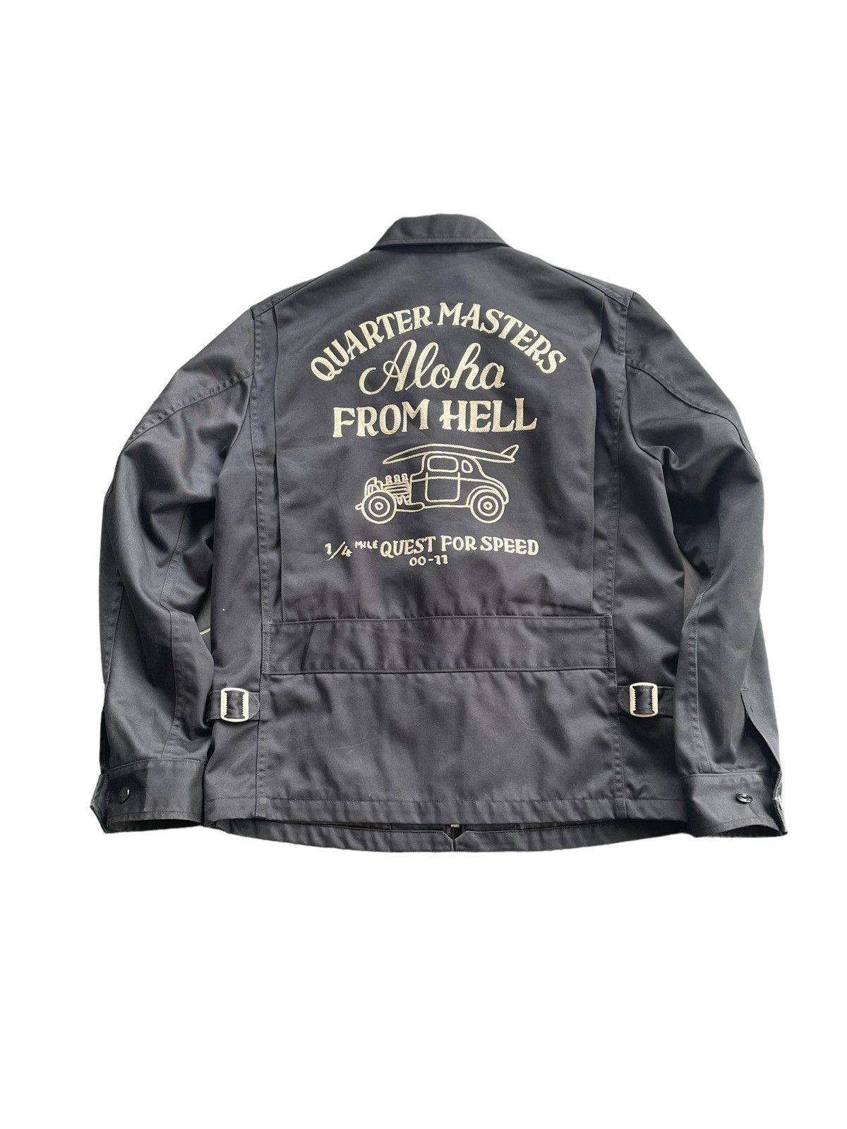 image of If Six Was Nine x Le Grande Bleu L G B Cootie Quater Masters Aloha From Hell Jacket in Black (Size 