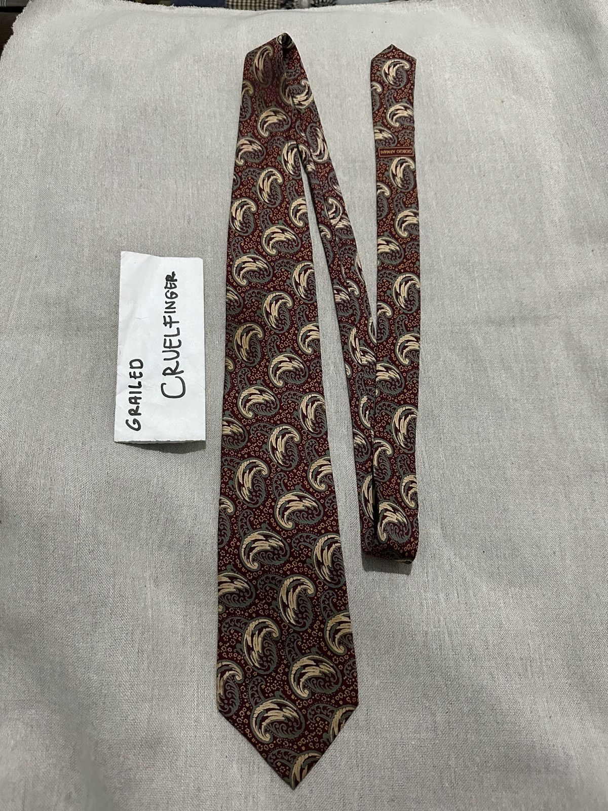 Giorgio Armani Giorgio Armani Tie Size ONE SIZE - 2 Thumbnail