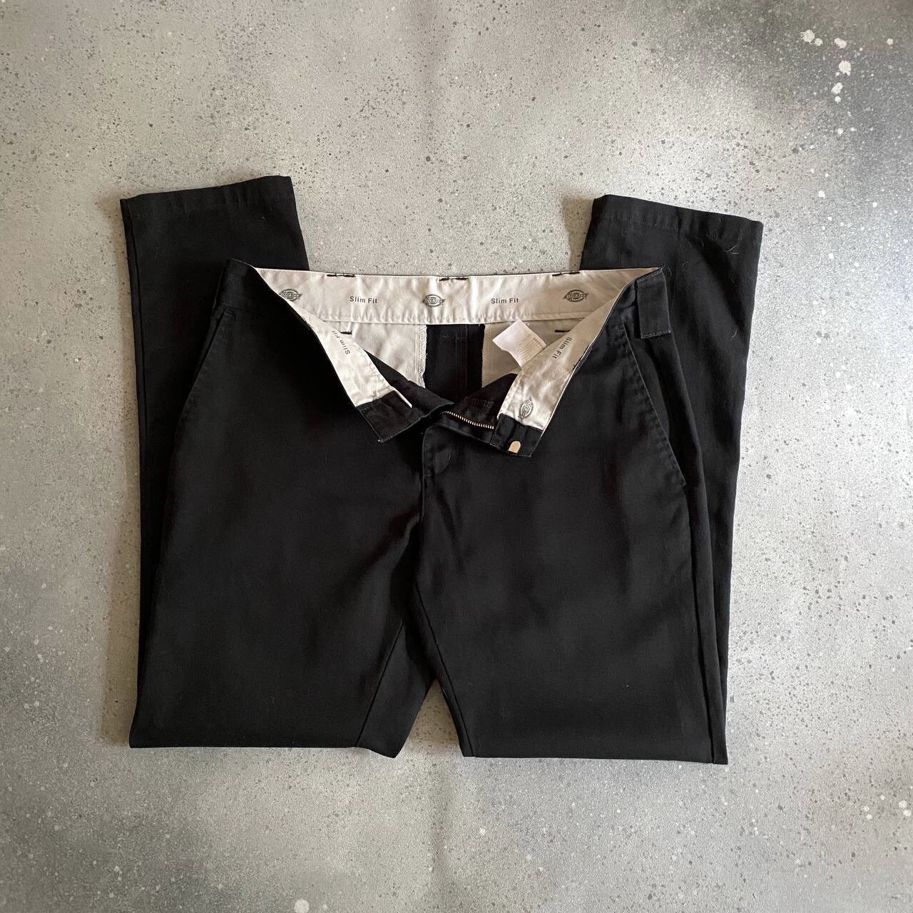 Dickies × Vintage 90s Dickies Workwear Vintage Skater Pants (Slim Fit) Size US 32 / EU 48 - 4 Thumbnail