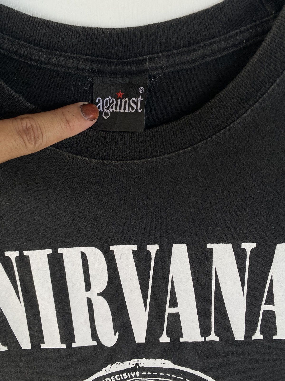 Band Tees VINTAGE NIRVANA Spiral grunge band tee shirt Size US S / EU 44-46 / 1 - 3 Thumbnail