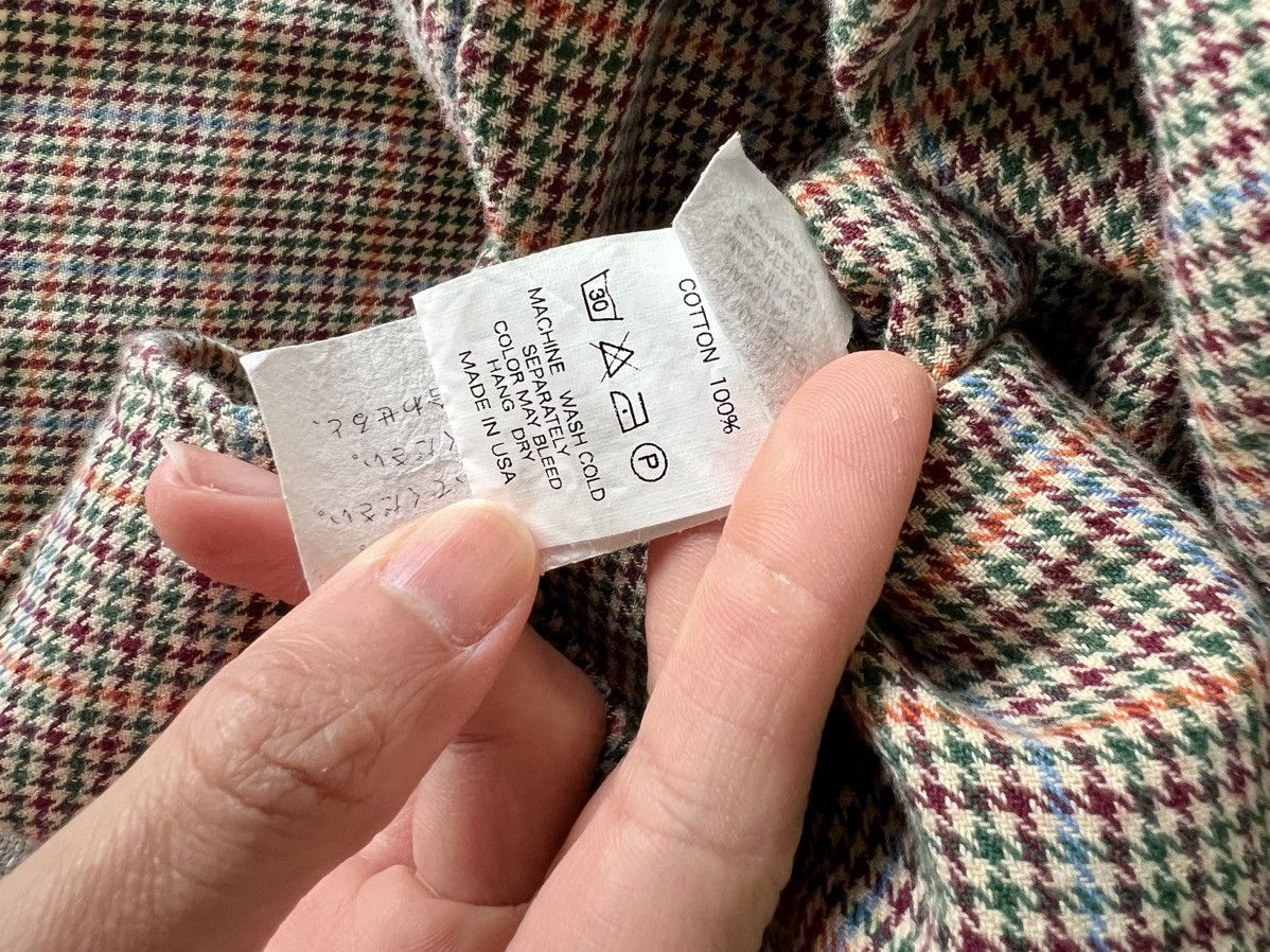 Engineered Garments Houndstooth Pullover Shirt Size US S / EU 44-46 / 1 - 8 Thumbnail