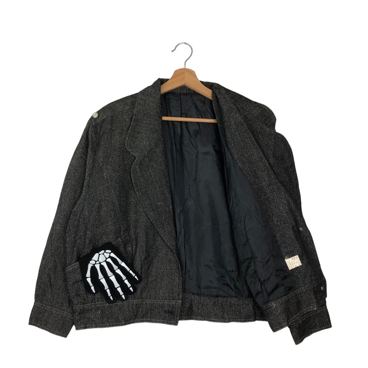 Japanese Brand VINTAGE BOMBER JACKET JAPAN ISSEY MIYAKE DESIGN Size US L / EU 52-54 / 3 - 8 Thumbnail