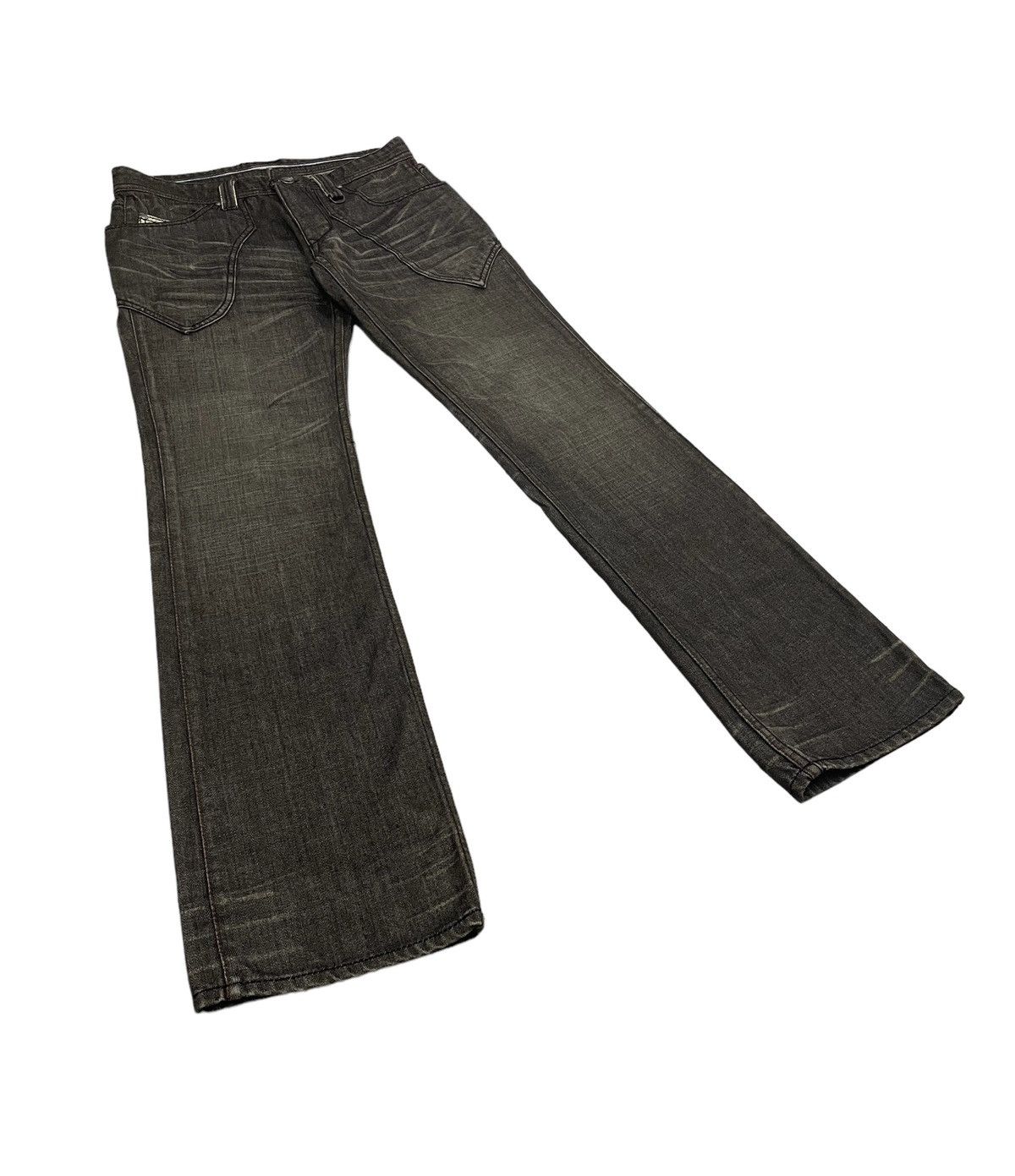 Tornado Mart Vintage Nicole Club For Men Japan Flare Jeans Size US 30 / EU 46 - 3 Thumbnail