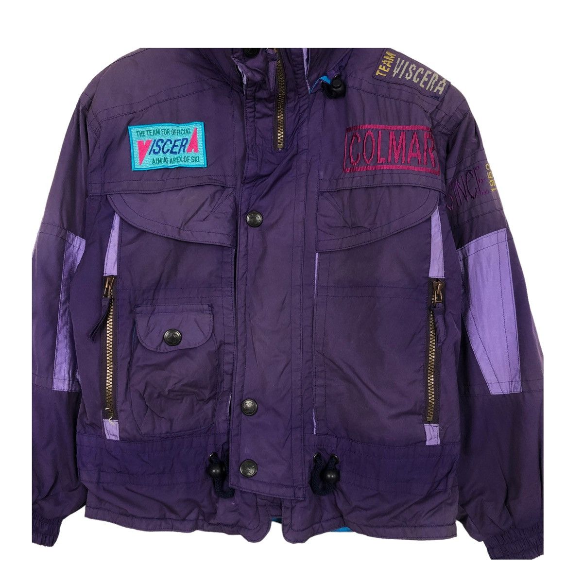 Colmar × Japanese Brand × Vintage 💥COLMAR SPECTRA UTILITY PARACHUTE JACKET Size US L / EU 52-54 / 3 - 5 Thumbnail