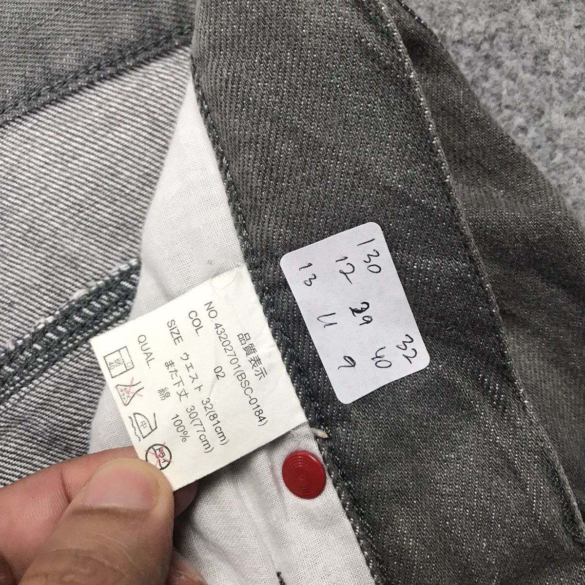 Ben Davis BAGGY BEN DAVIS GRAY PANTS Size US 30 / EU 46 - 19 Thumbnail