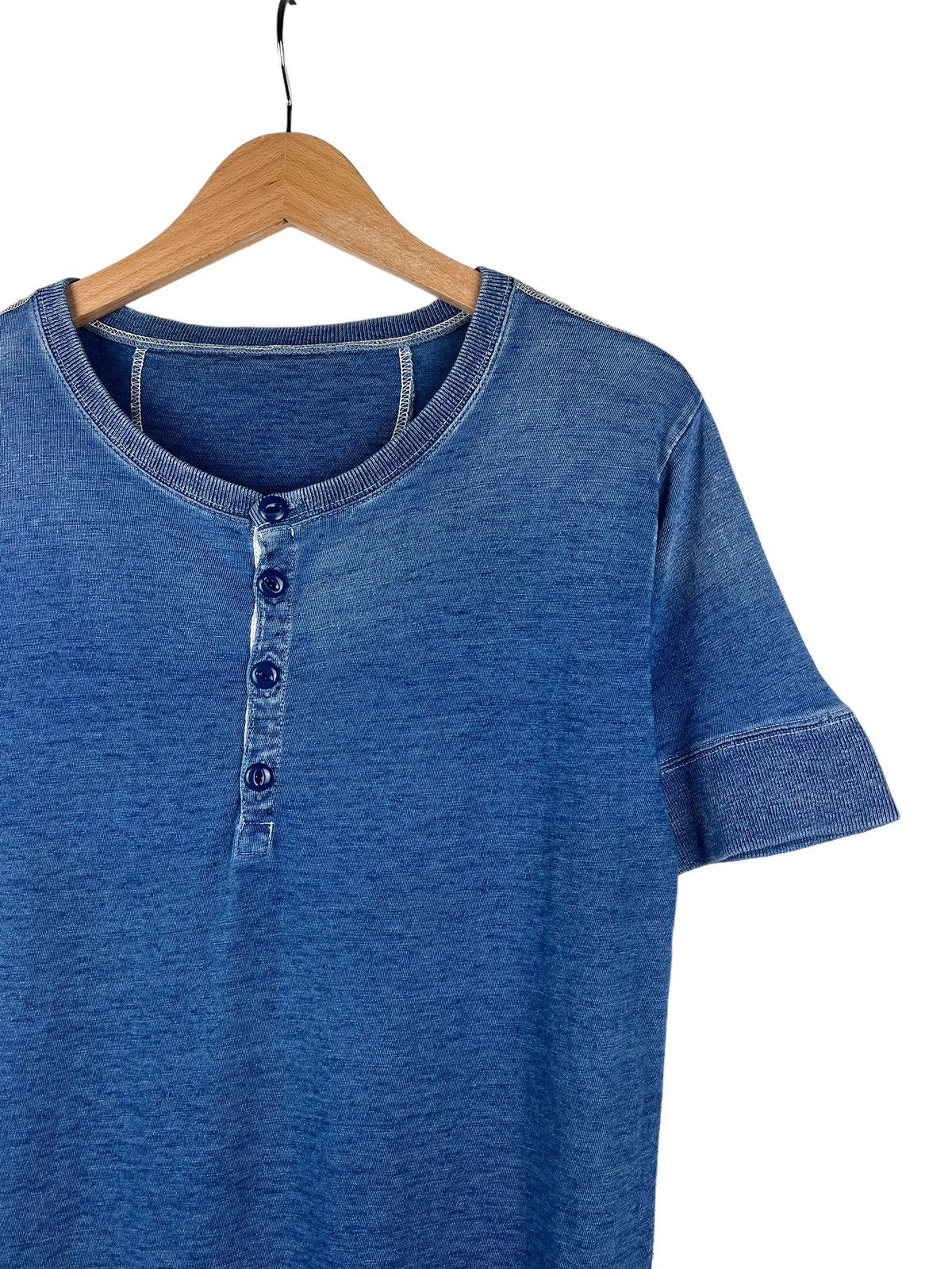 Kapital Kapital ‘1985” Indigo Button Tshirt Size US S / EU 44-46 / 1 - 4 Thumbnail