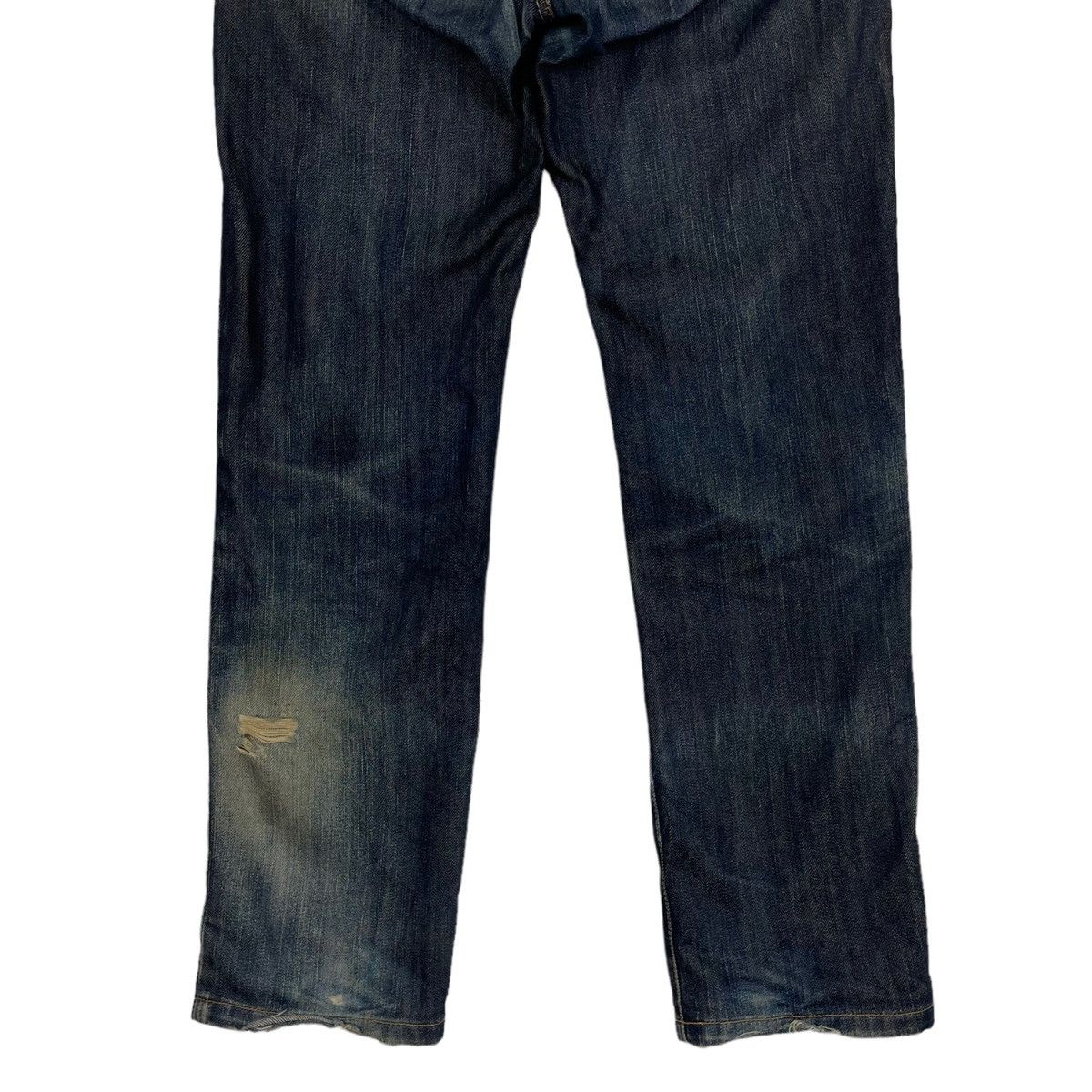 If Six Was Nine × Japanese Brand 💰OFFER💰💥EDWIN JAPAN THRASHED DESIGN DENIM JEANS Size US 30 / EU 46 - 12 Thumbnail