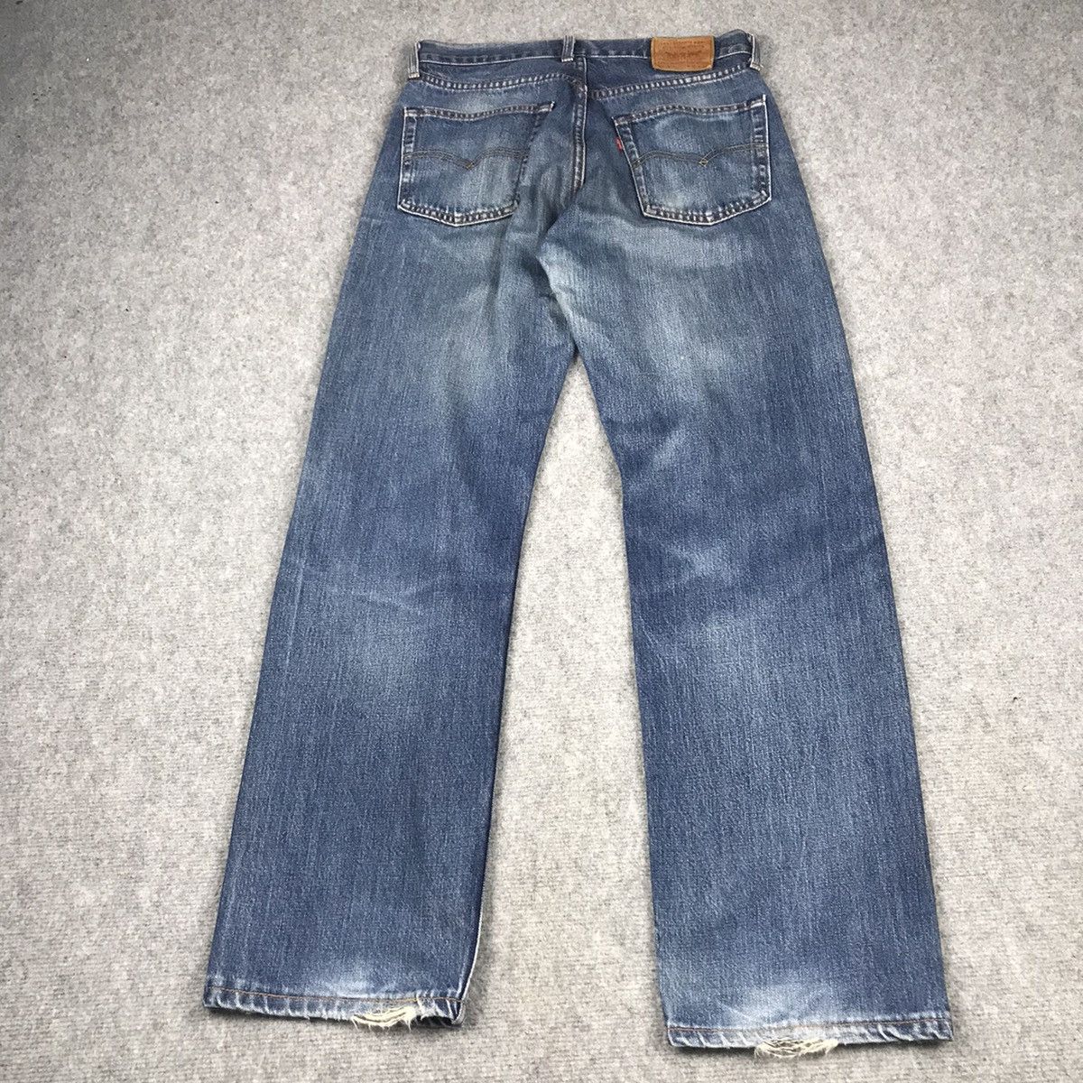 Levi's LEVIS 503 JAPANESE BAGGY BLUE FADED DENIM PANTS Size US 31 - 7 Thumbnail