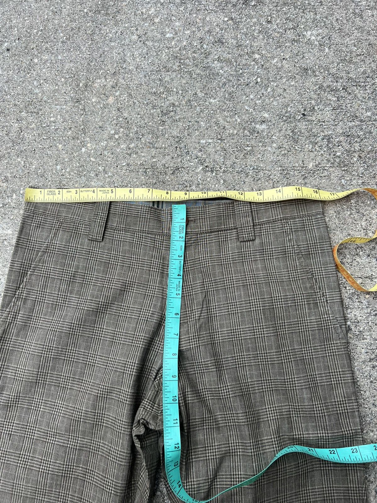 Paul Smith Vintage Paul Smith Checkered Waxed Trouser Pant Size US 30 / EU 46 - 2 Thumbnail