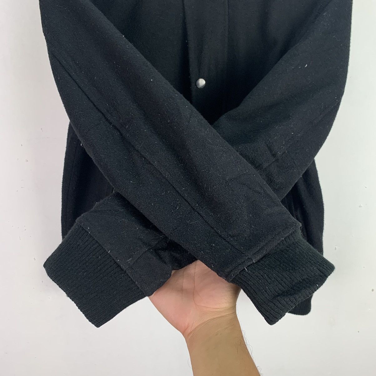 Japanese Brand × Vintage Vintage Japanese brand Full zipper wool jacket Size US M / EU 48-50 / 2 - 7 Thumbnail