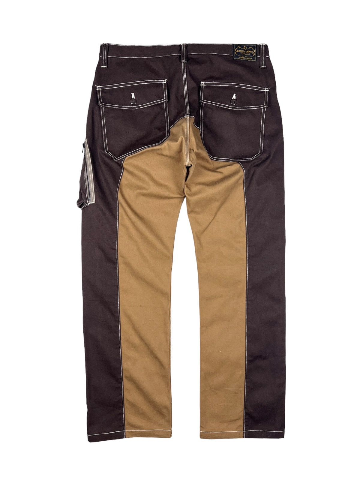 KOJIMA GENES Kojima Genes Two Tone Duck Canvas Carpenter Pants Size US 37 - 2 Thumbnail