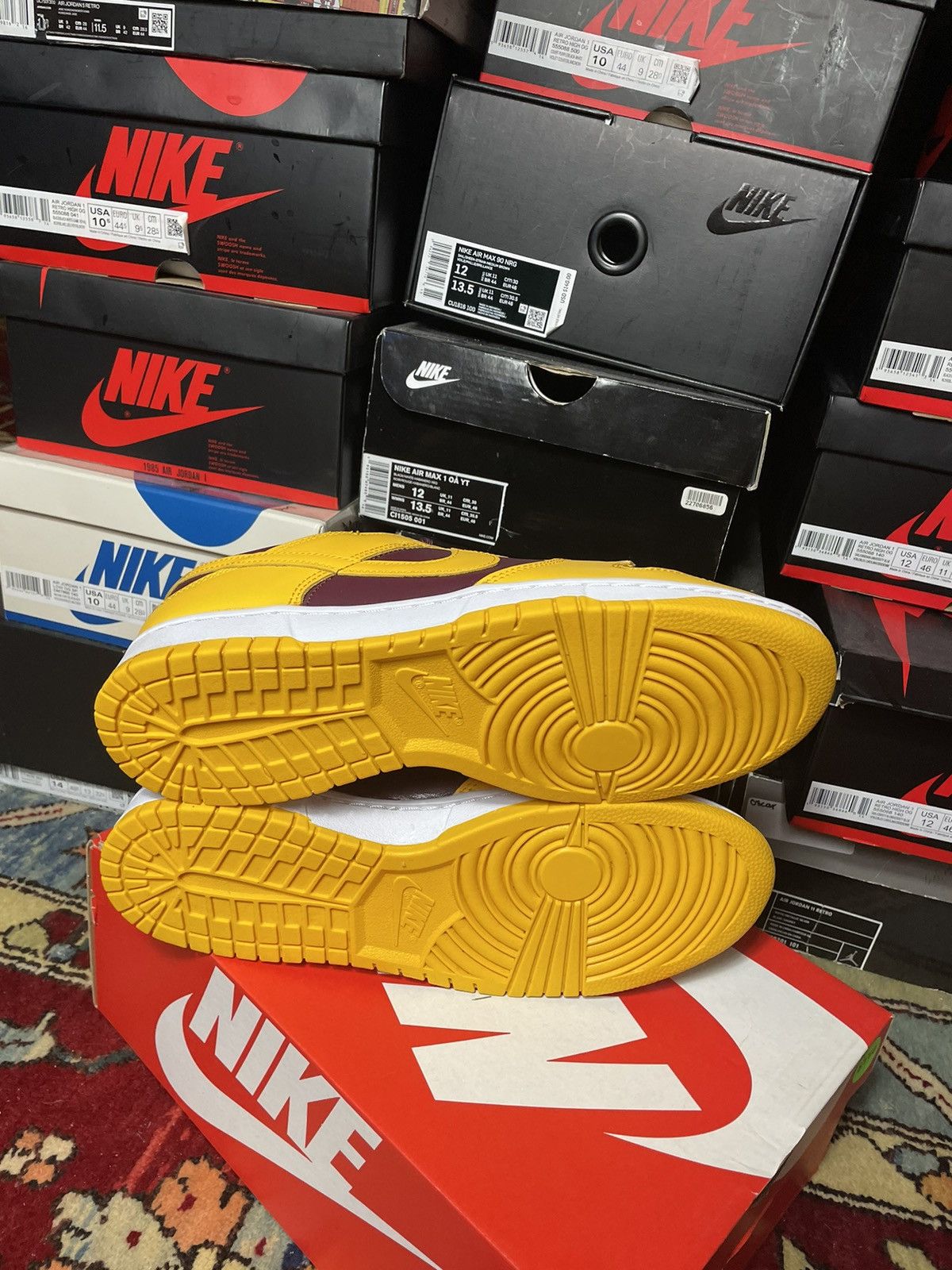 Nike Nike Dunk Low Arizona State size 10.5 Size US 10.5 / EU 43-44 - 8 Thumbnail