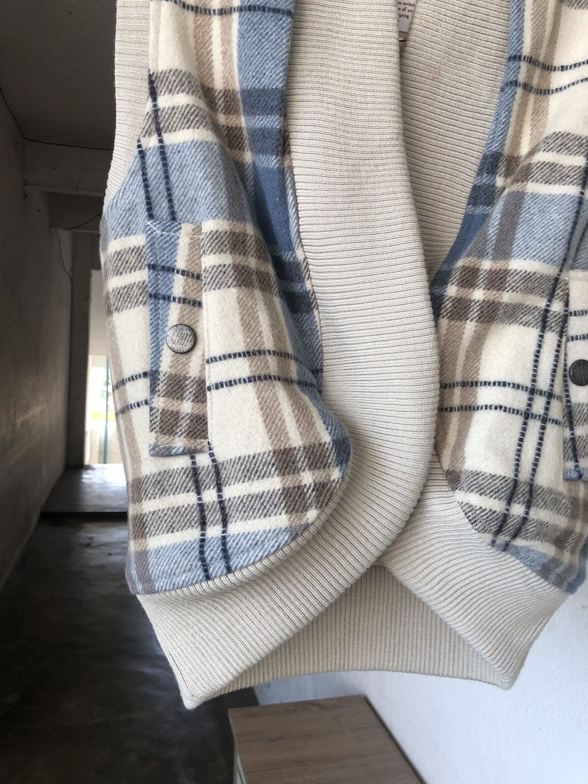 Hussein Chalayan Rare❗️Vintage Hussein Chalayan Checked Wool Vest Jacket Size XS / US 0-2 / IT 36-38 - 9 Thumbnail