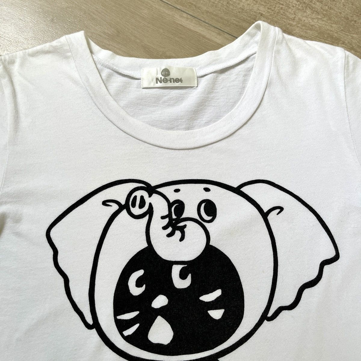 Designer × Issey Miyake × Ne-Net Ne-net cat By Issey Miyake Japan Tee Size S / US 4 / IT 40 - 4 Thumbnail