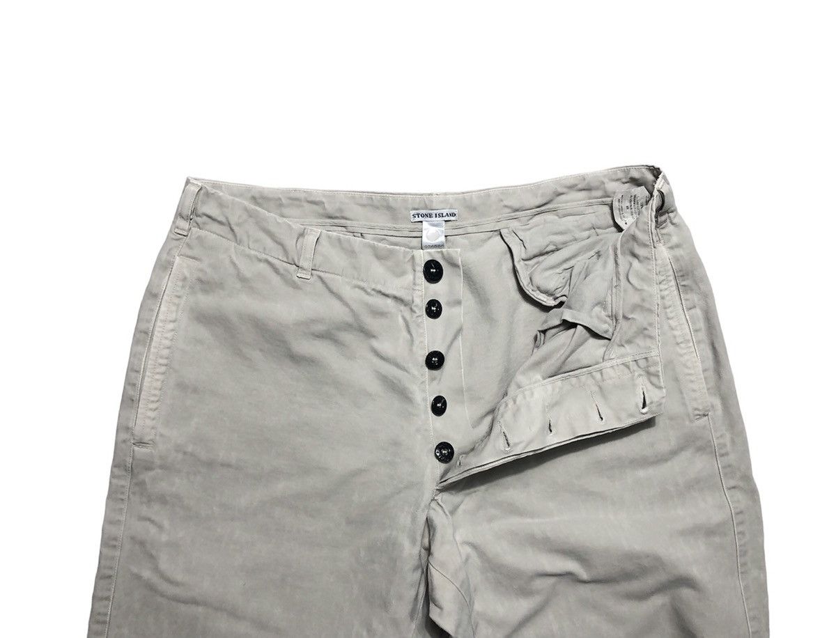 Stone Island Stone Island vintage garment dyed cotton pants Size US 32 / EU 48 - 2 Thumbnail