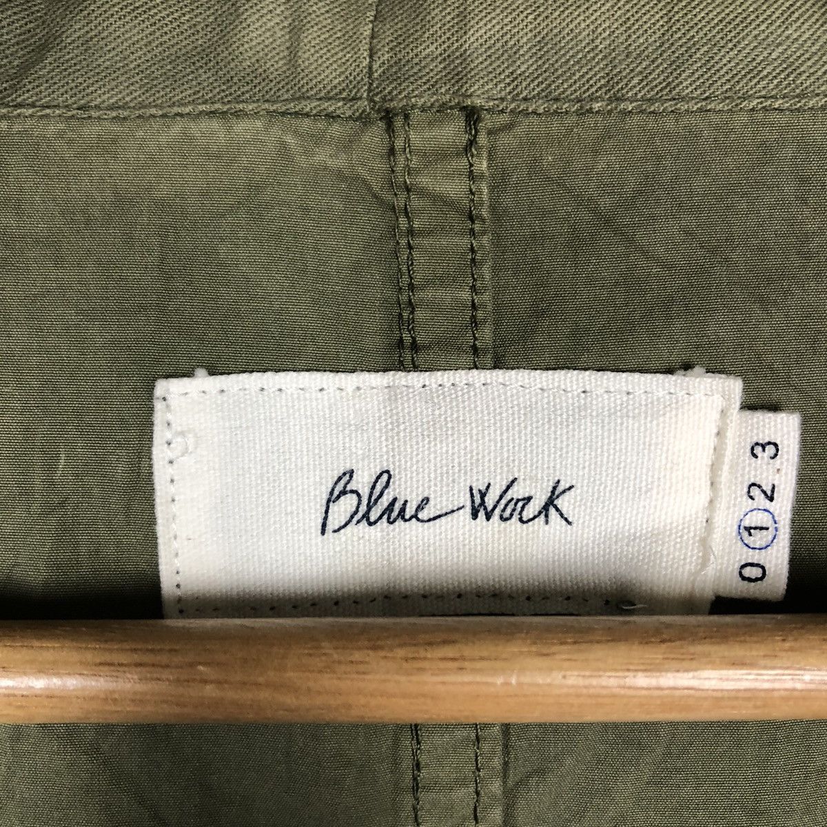 Blue Blue Japan VINTAGE FISH TAIL PARKA JACKET BLUE WORK BY BLUE BLUE JAPAN Size US M / EU 48-50 / 2 - 13 Thumbnail