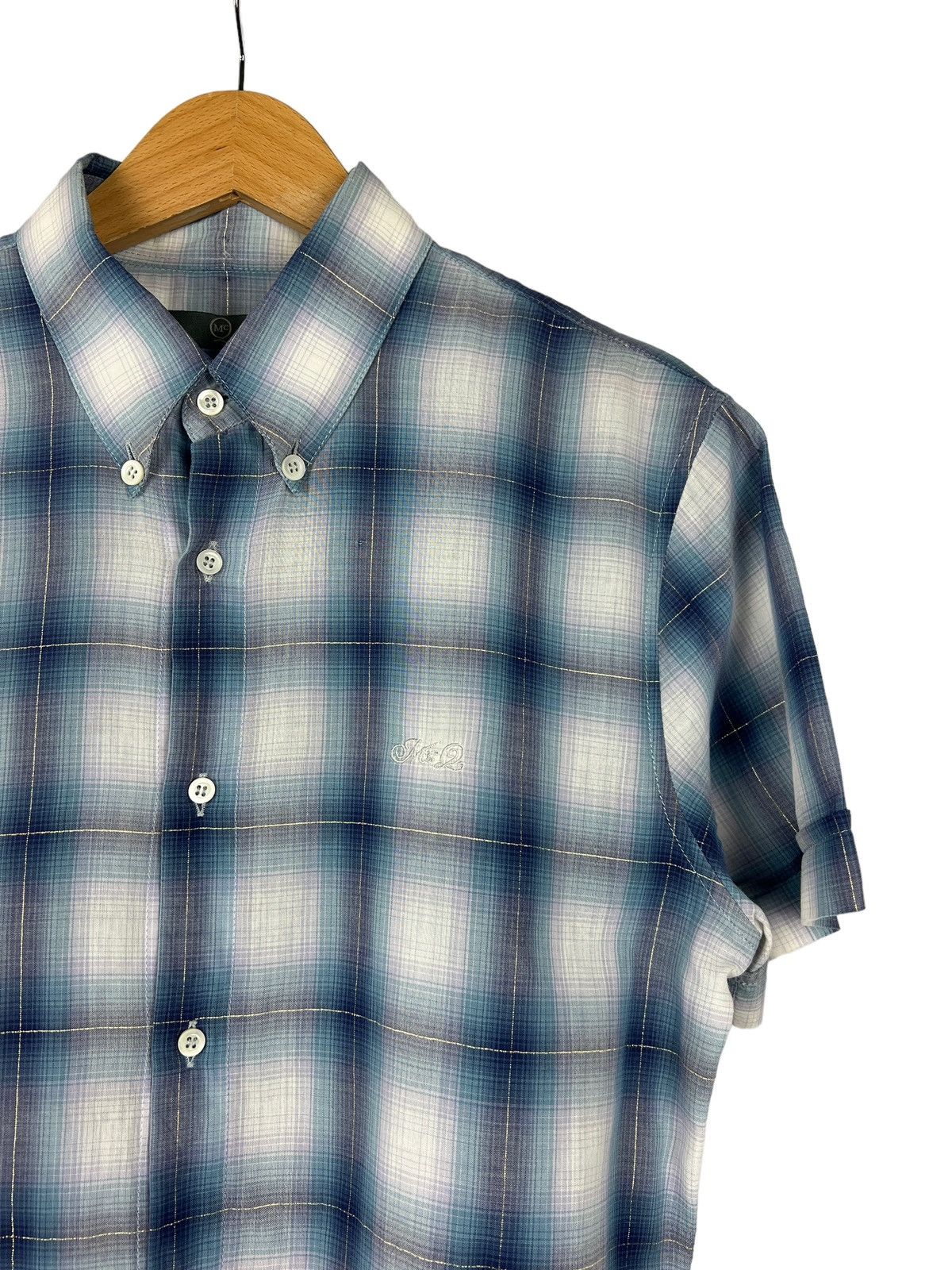 Alexander McQueen Alexander McQueen Button Down Collar Short Sleeve Shirt Size US S / EU 44-46 / 1 - 4 Thumbnail