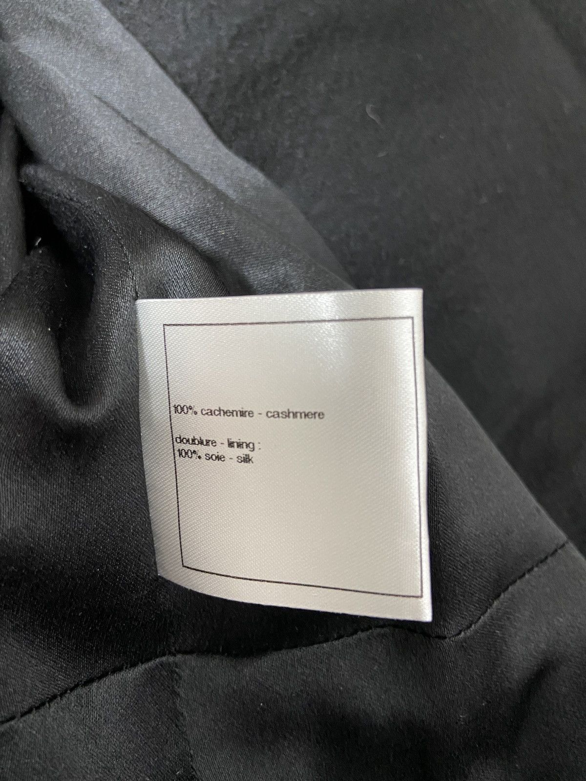 Chanel 36 Chanel cashmere black midi length coat Size XS / US 0-2 / IT 36-38 - 7 Thumbnail