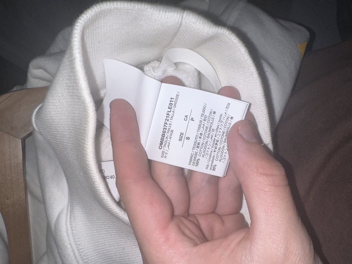 Off-White Off-White “Caravaggio” Hoodie Size US S / EU 44-46 / 1 - 6 Thumbnail