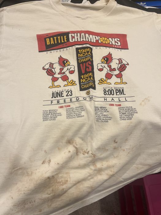 The 80's Louisville Hoops Tee